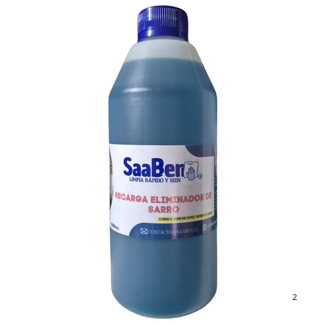 Recarga Eliminador de Sarro 1 Litro Boca ancha