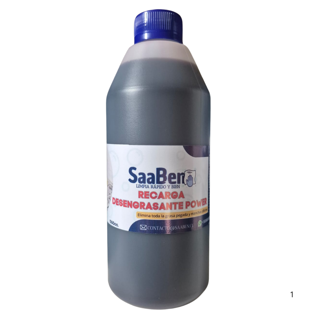 Recarga Desengrasante Power 1 Litro Boca ancha