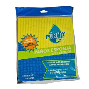 Set de paños absorbentes Sponge 3 unidades.